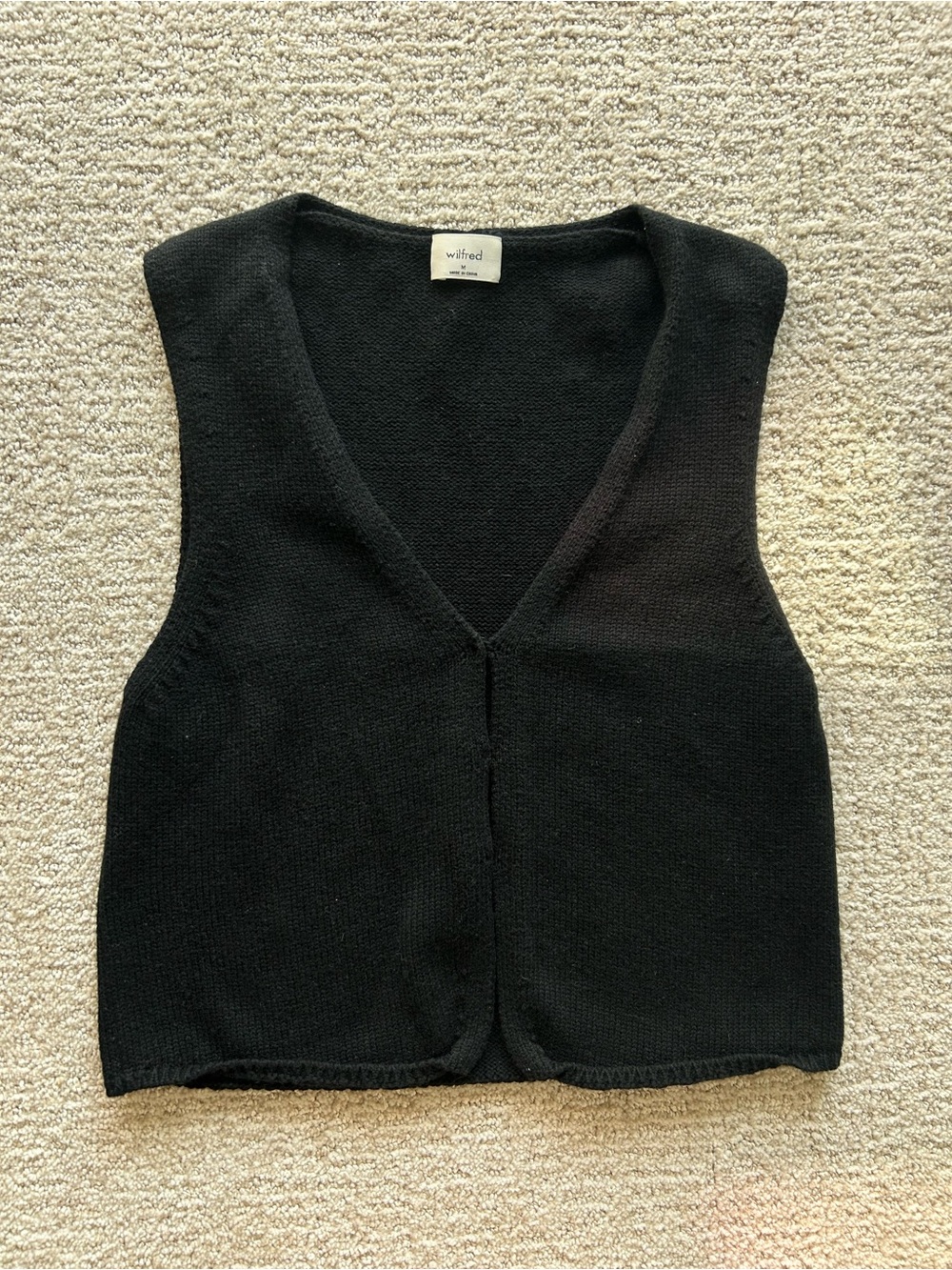 Aritzia Wilfred Knit Top